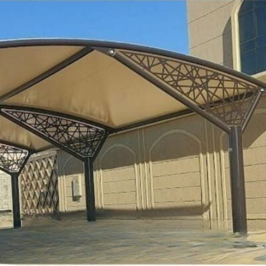 مظلات سيارات حديد مودرن بالشرقية