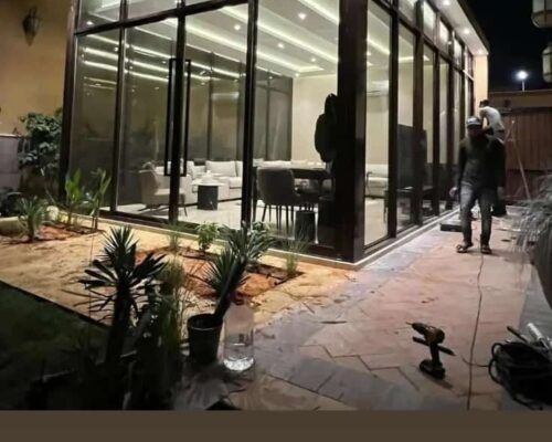 تركيب ملحق خارجي فخم